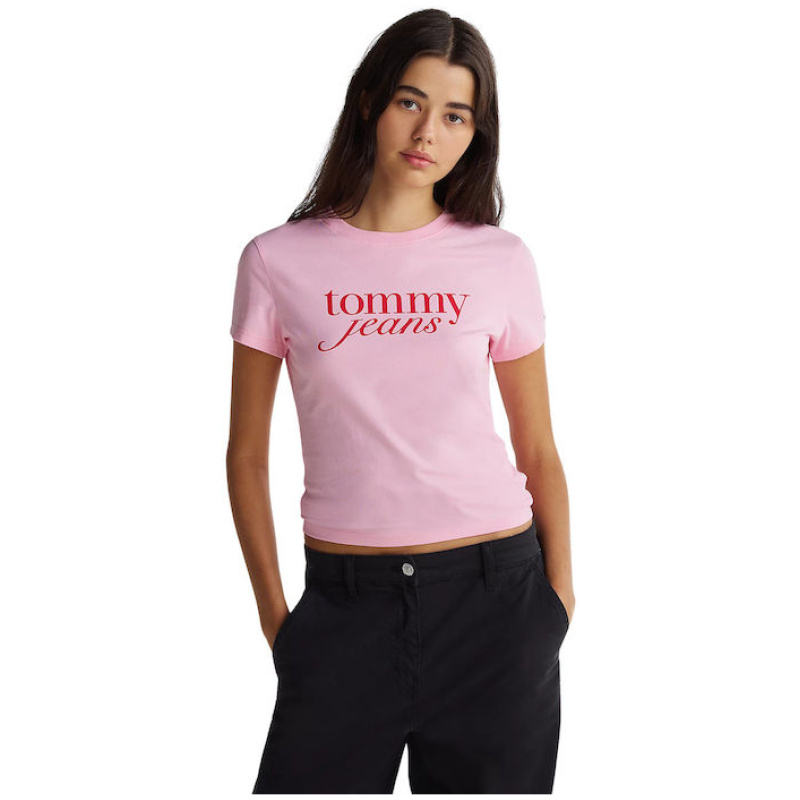 TOMMY HILFIGER SLIM ESSENTIAL LOGO TEE EXT